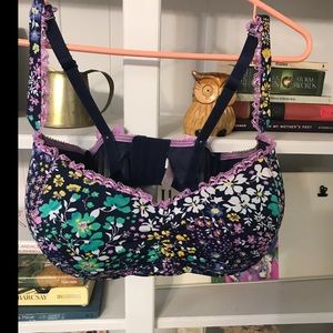 Lane Bryant - Cacique 38G Floral Print Bra
